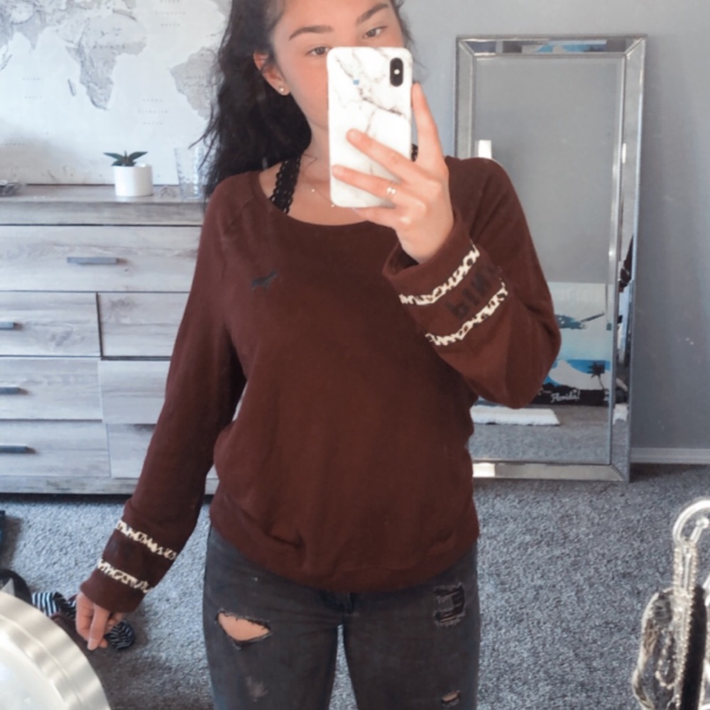 3 for $15 PINK Burgundy Cheetah Shirt